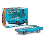 KIT PARA MONTAR REVELL PONTIAC GTO "THE JUDGE" 1969 2 EM 1 1/24 63 PEÇAS REV 85-4530 14530